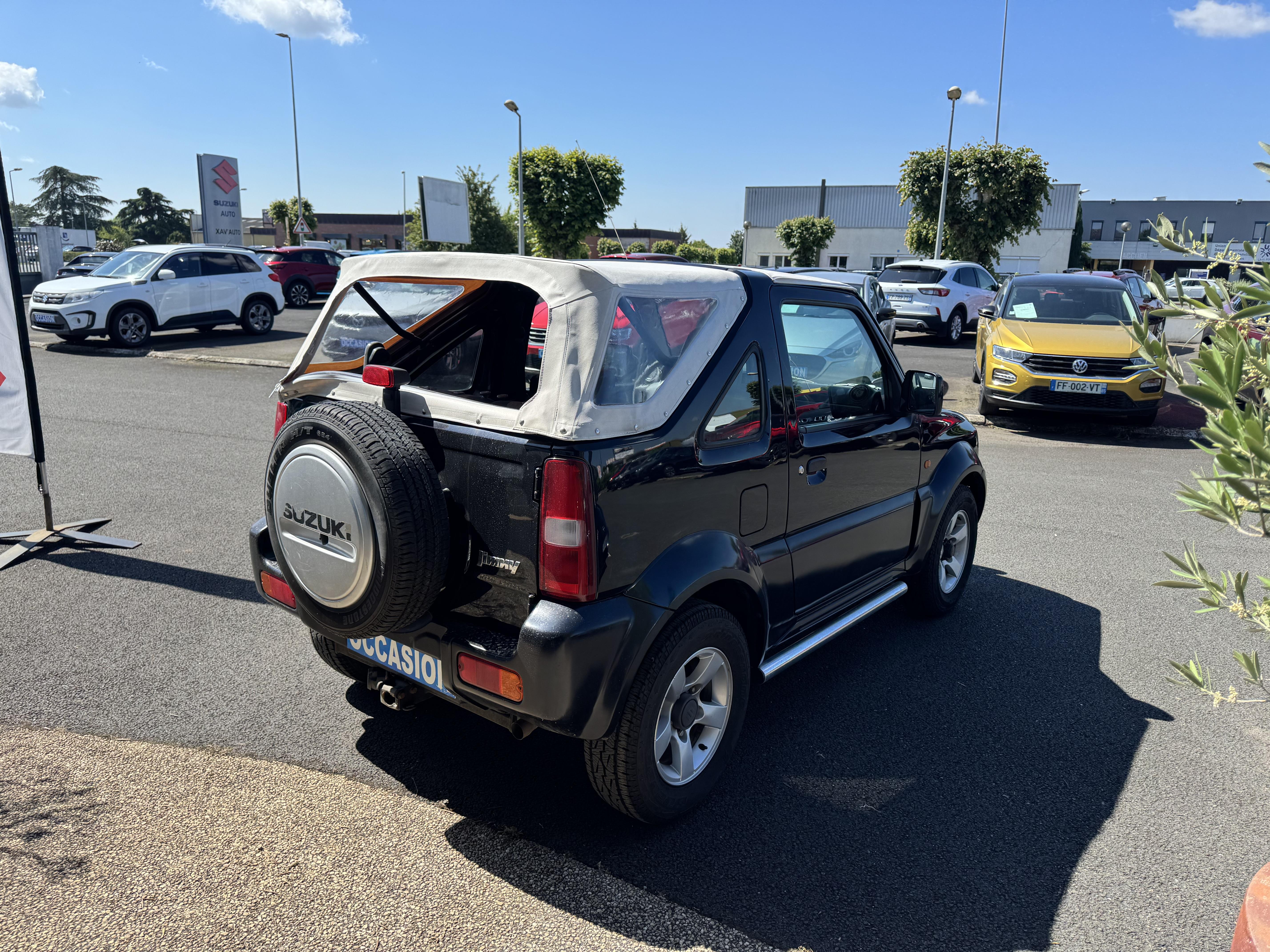 SUZUKI Jimny Cab 1.3 VVT JLX - Véhicule Occasion - Océane Auto SUZUKI Jimny Cab 1.3 VVT JLX - Véhicule Occasion Océane Auto