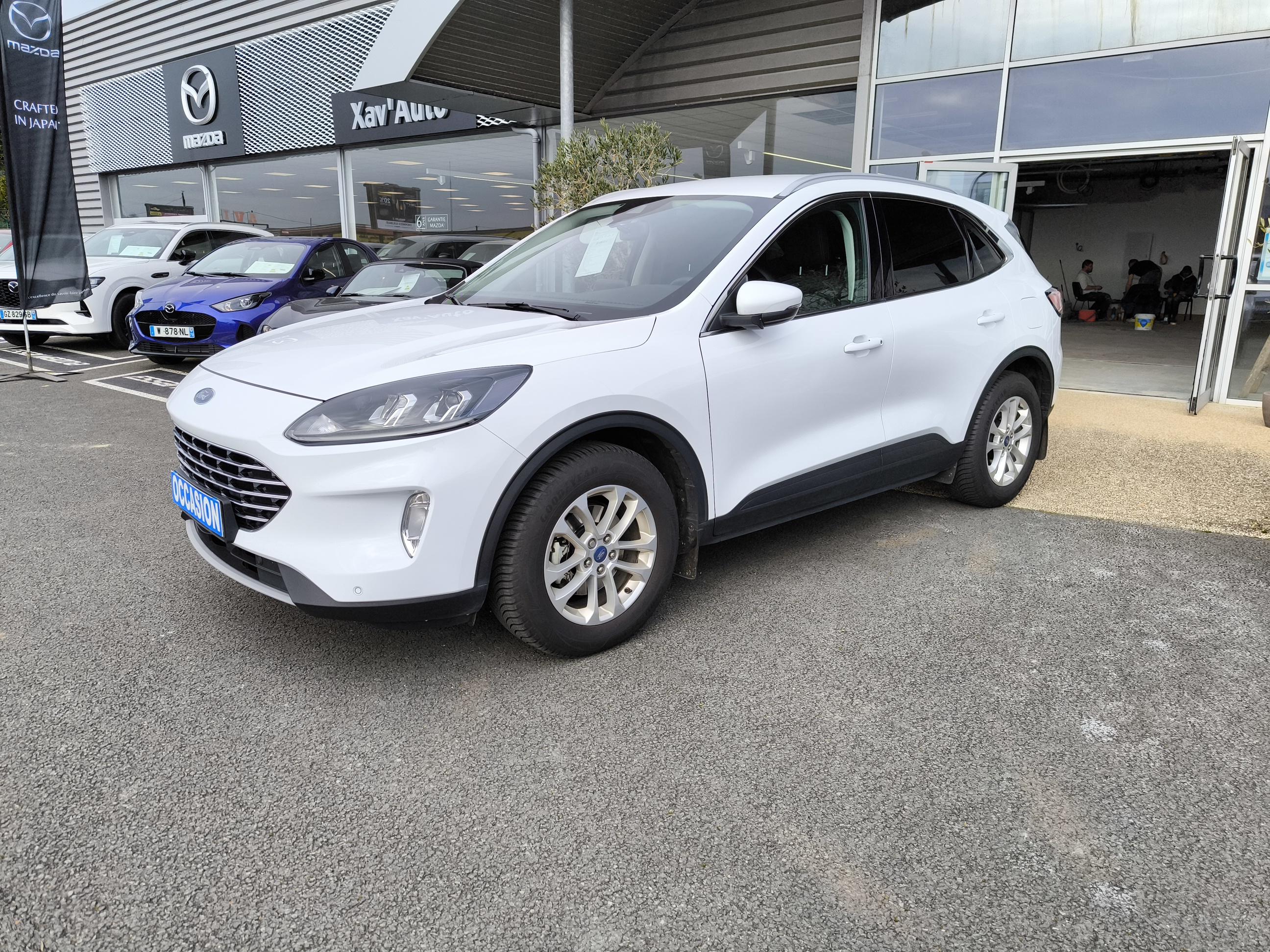 FORD Kuga 2.0 EcoBlue 150 mHEV S&S BVM6 Titanium - Véhicule Occasion Océane Auto