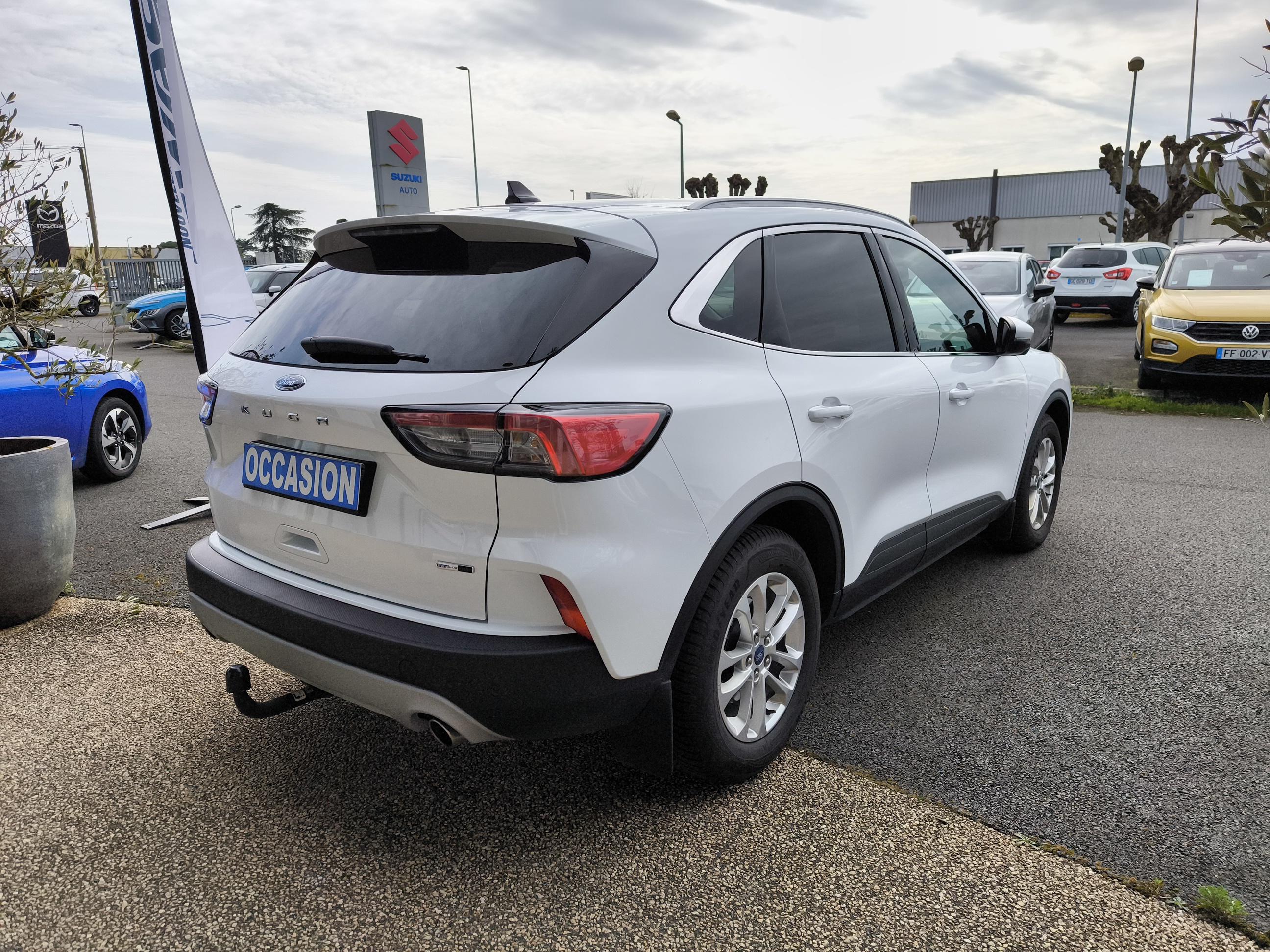 FORD Kuga 2.0 EcoBlue 150 mHEV S&S BVM6 Titanium - Véhicule Occasion Océane Auto