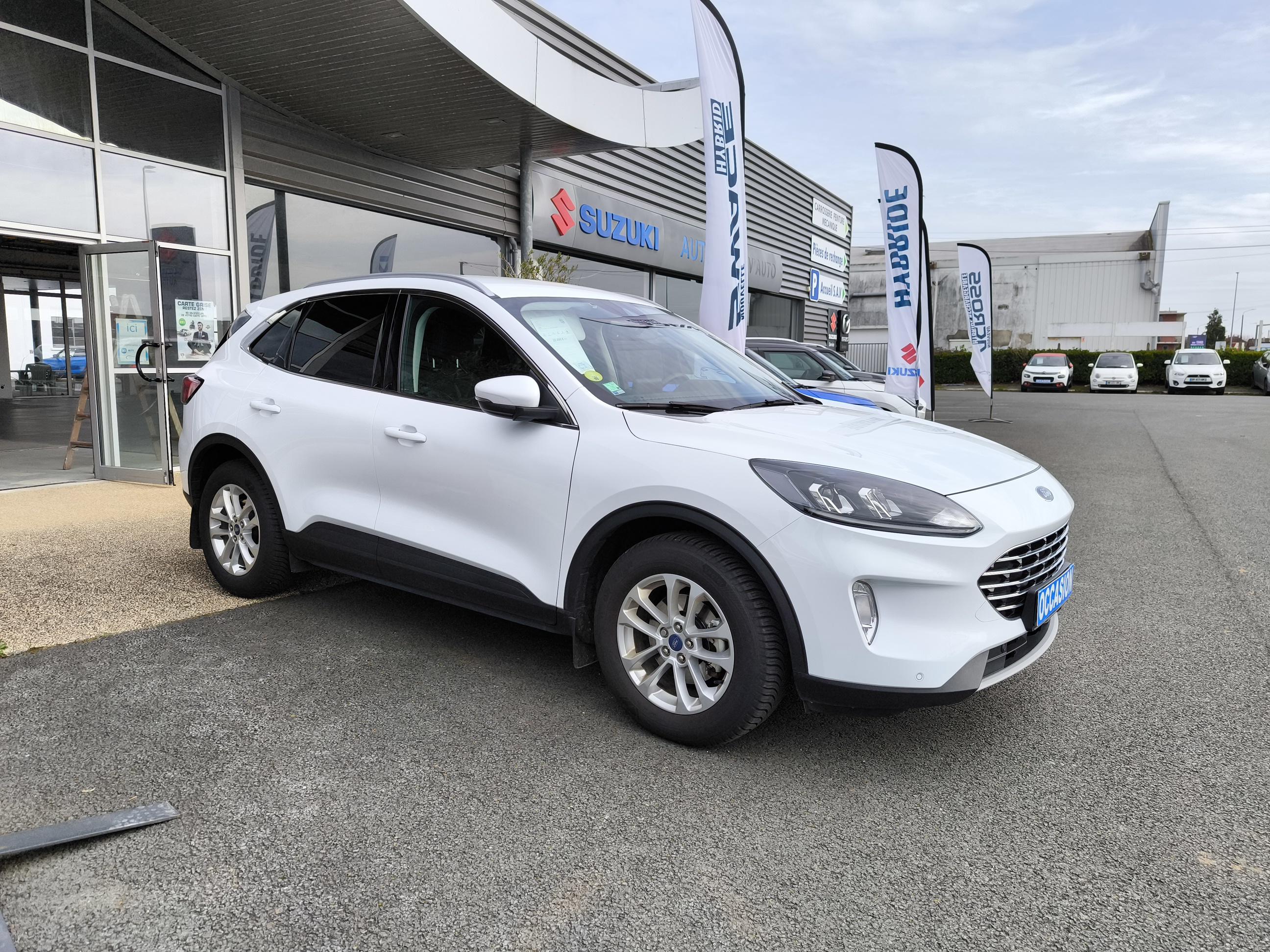 FORD Kuga 2.0 EcoBlue 150 mHEV S&S BVM6 Titanium - Véhicule Occasion Océane Auto