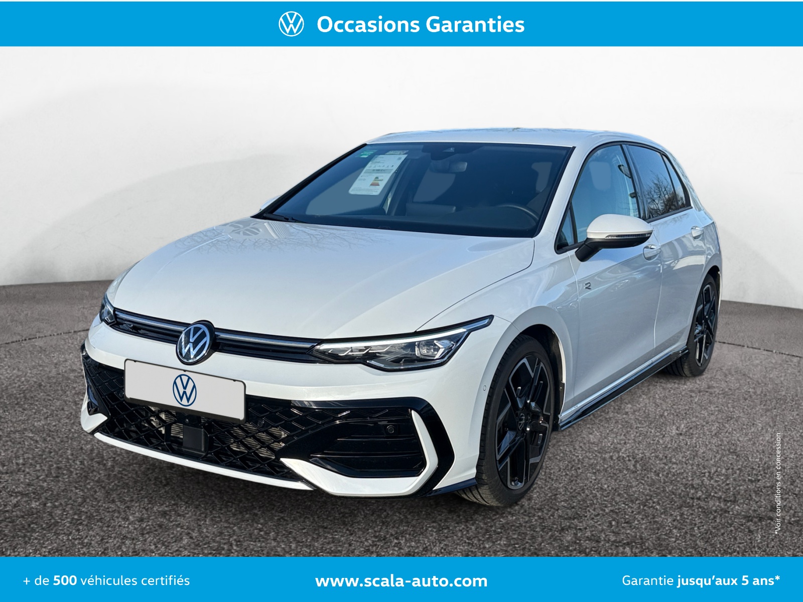 VOLKSWAGEN GOLF 34+AVANT+GAUCHE