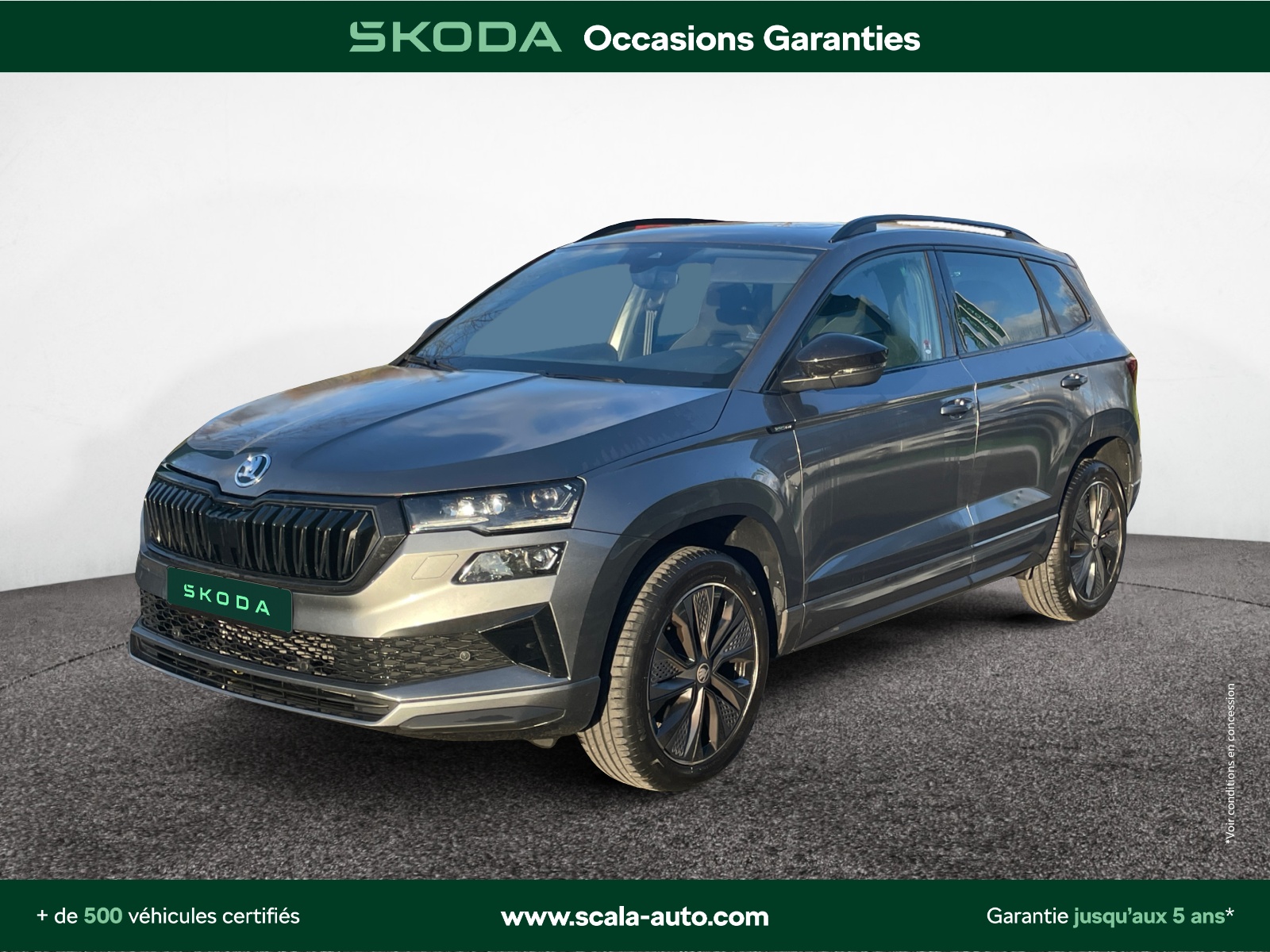 SKODA KAROQ 34+AVANT+GAUCHE