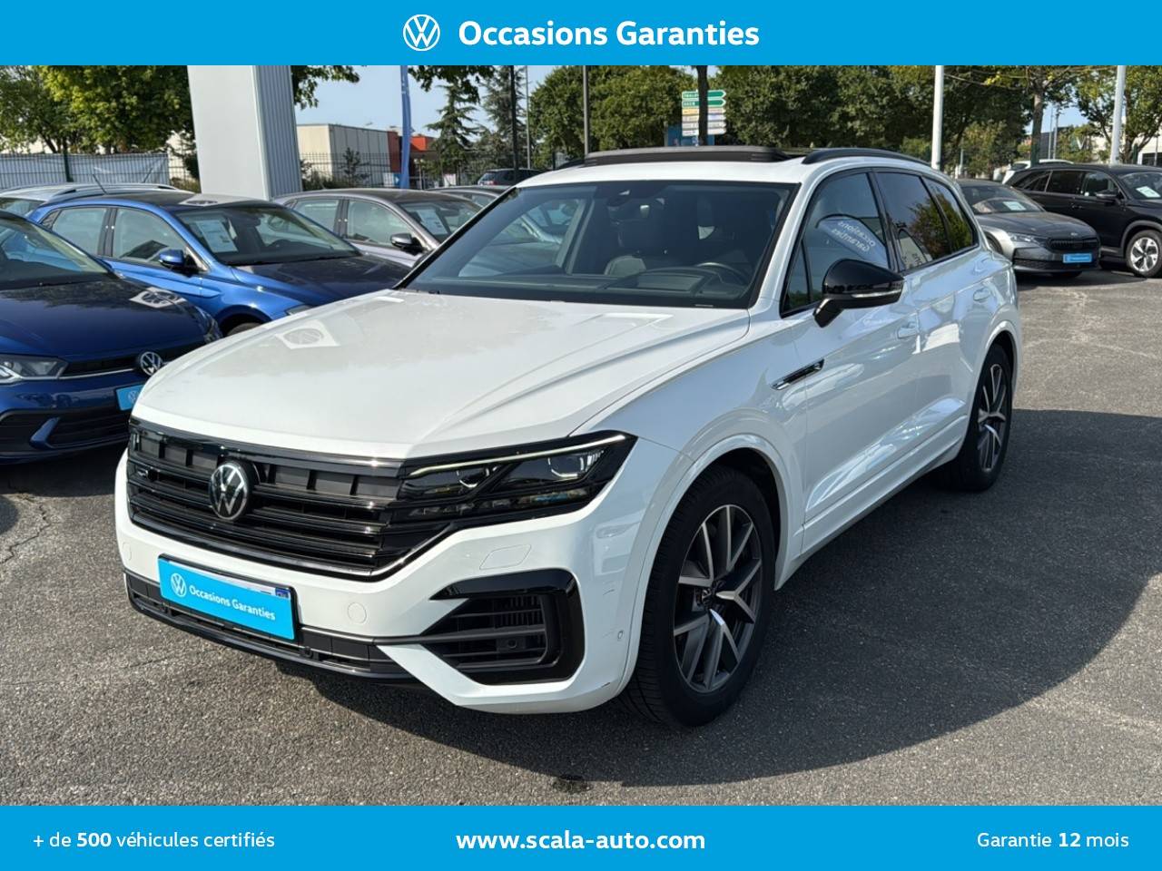 VOLKSWAGEN TOUAREG 34+AVANT+GAUCHE