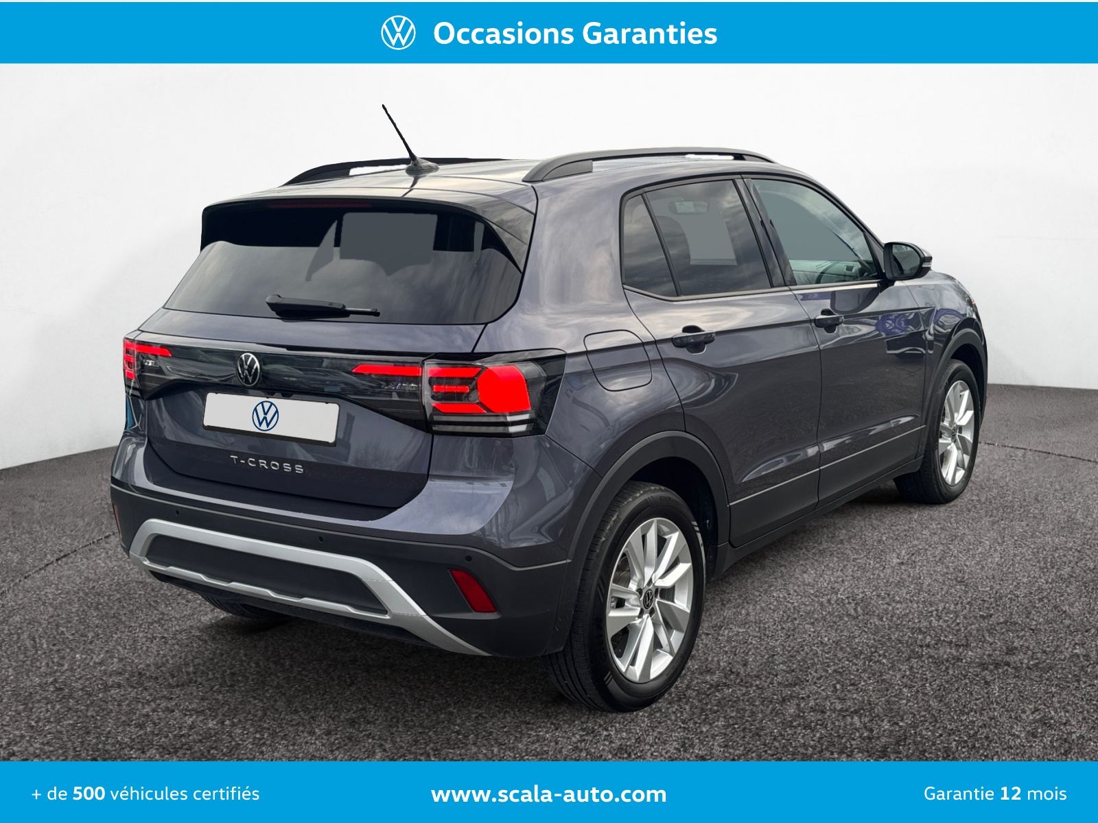 VOLKSWAGEN T CROSS 34+ARRIERE+DROIT