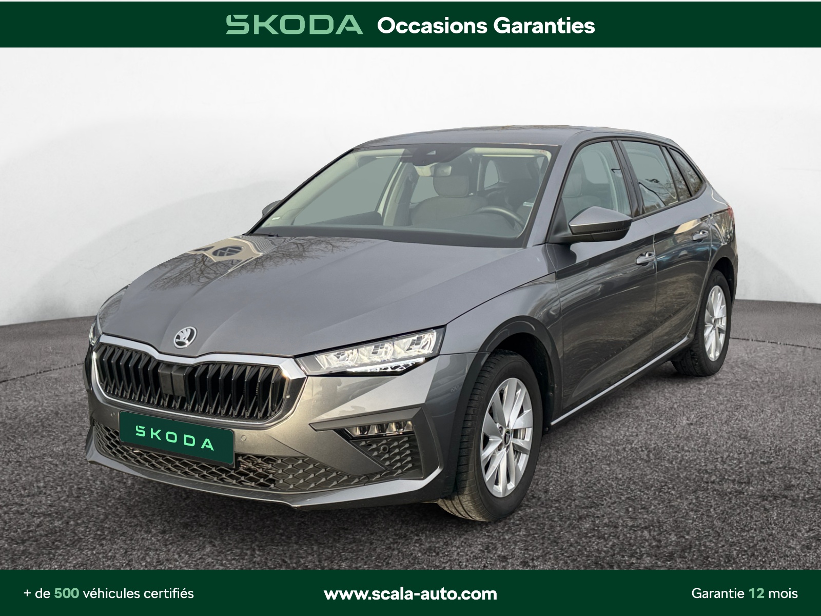SKODA SCALA 34+AVANT+GAUCHE