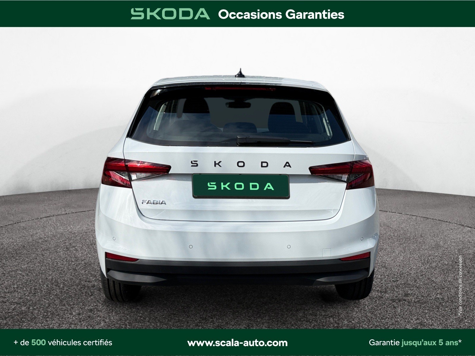 SKODA FABIA FACE+ARRIERE