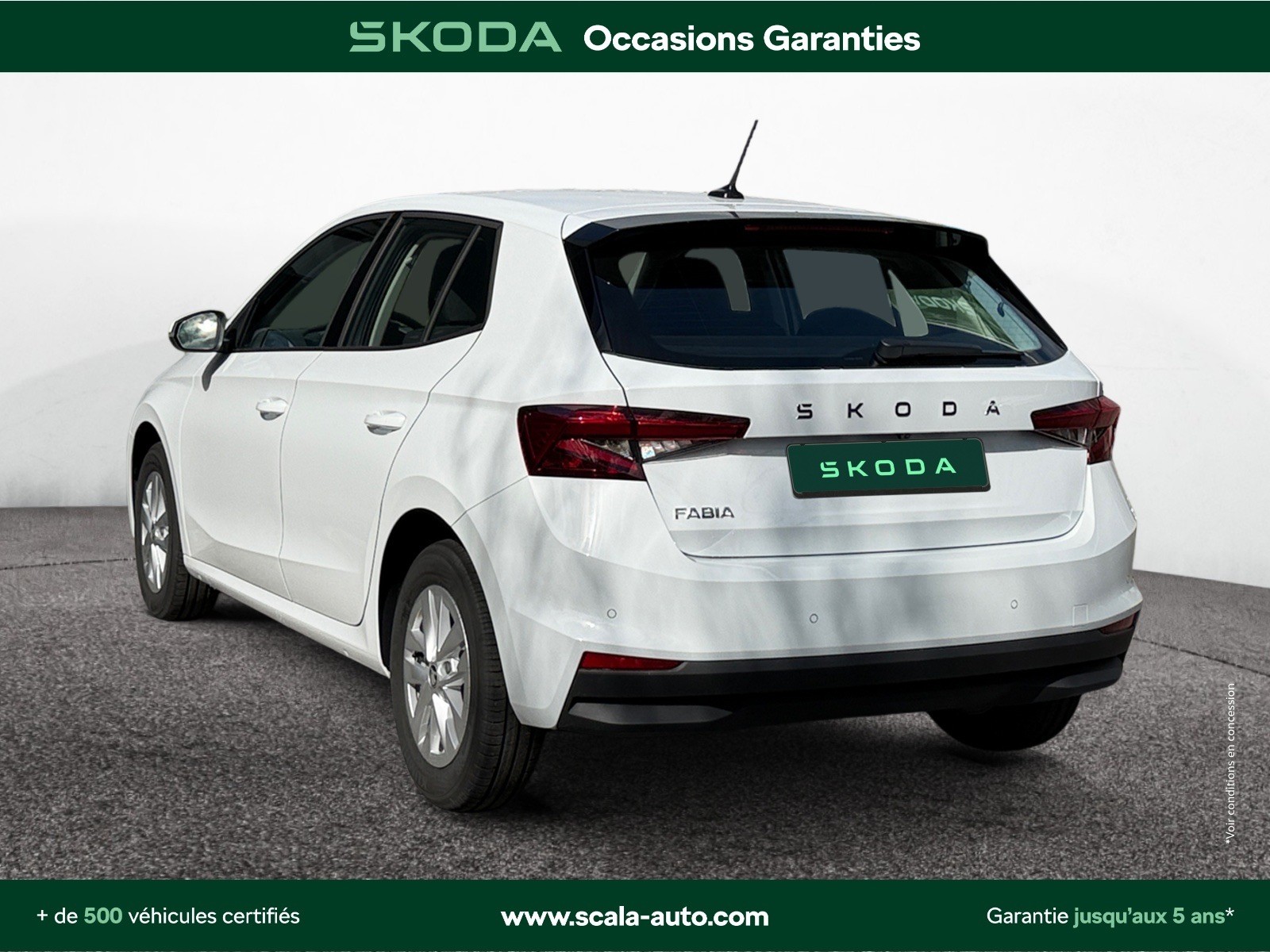 SKODA FABIA 34+ARRIERE+GAUCHE