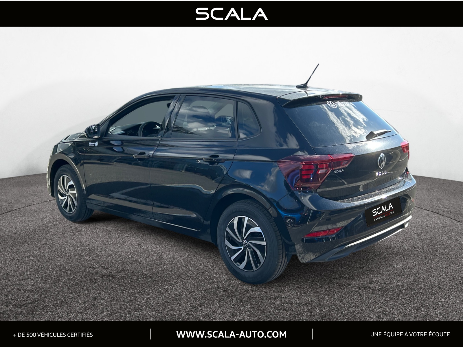 VOLKSWAGEN POLO 34+ARRIERE+GAUCHE