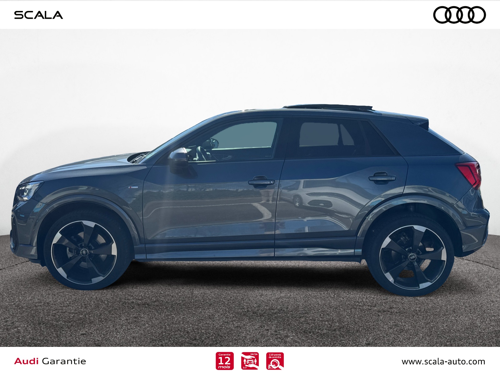 AUDI Q2 PROFIL+GAUCHE
