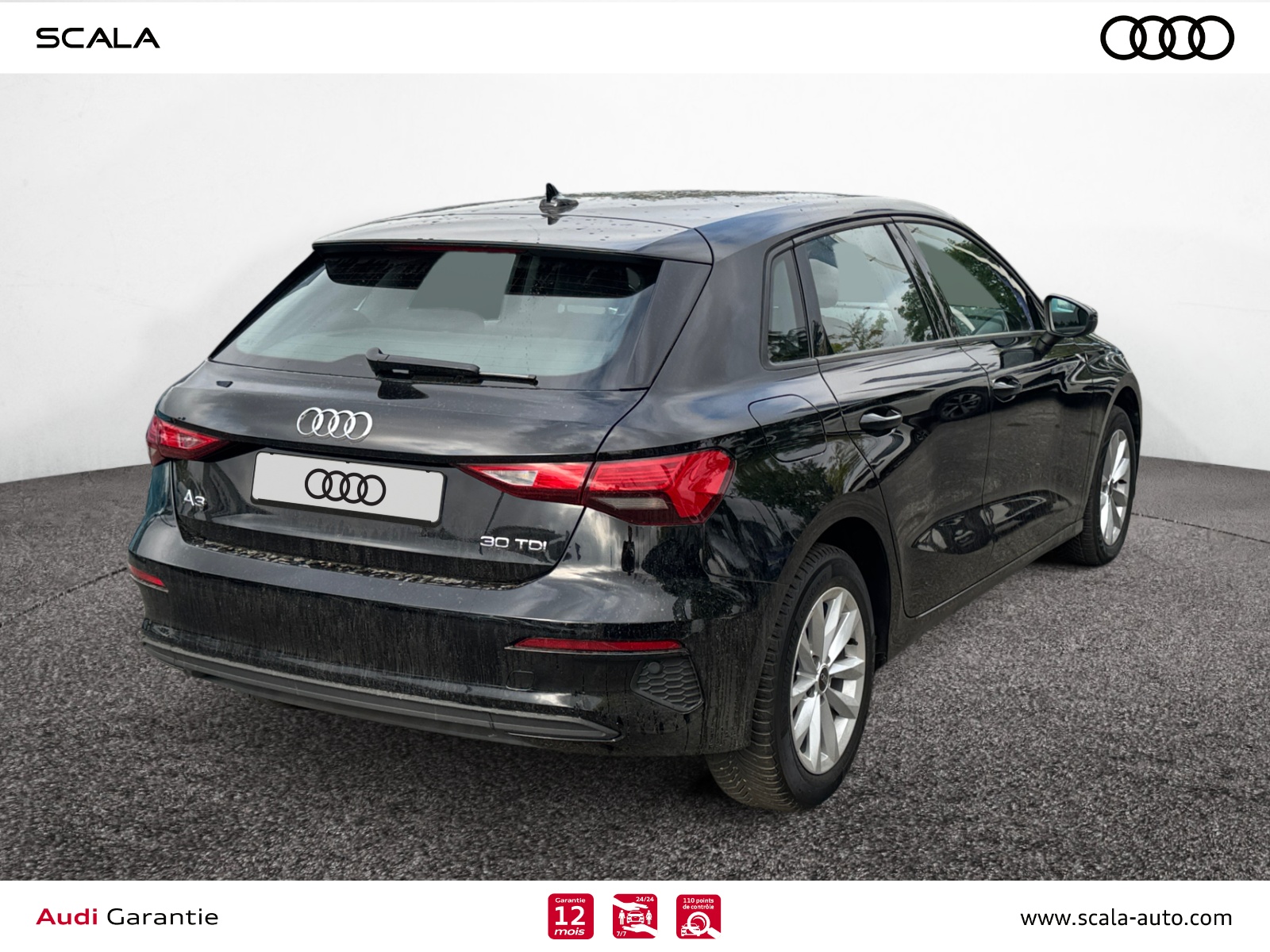 AUDI A3+SPORTBACK 34+ARRIERE+DROIT