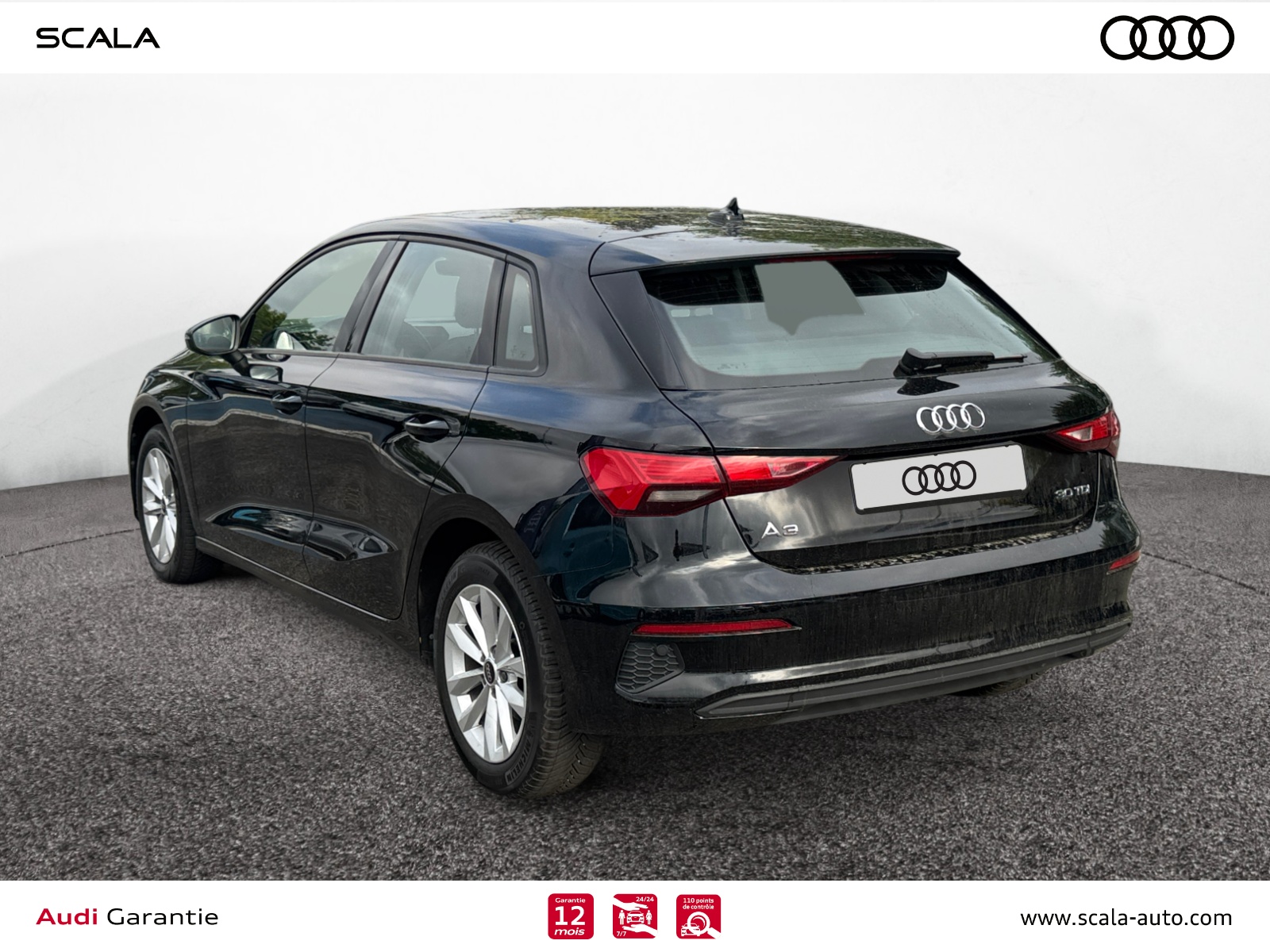 AUDI A3+SPORTBACK 34+ARRIERE+GAUCHE