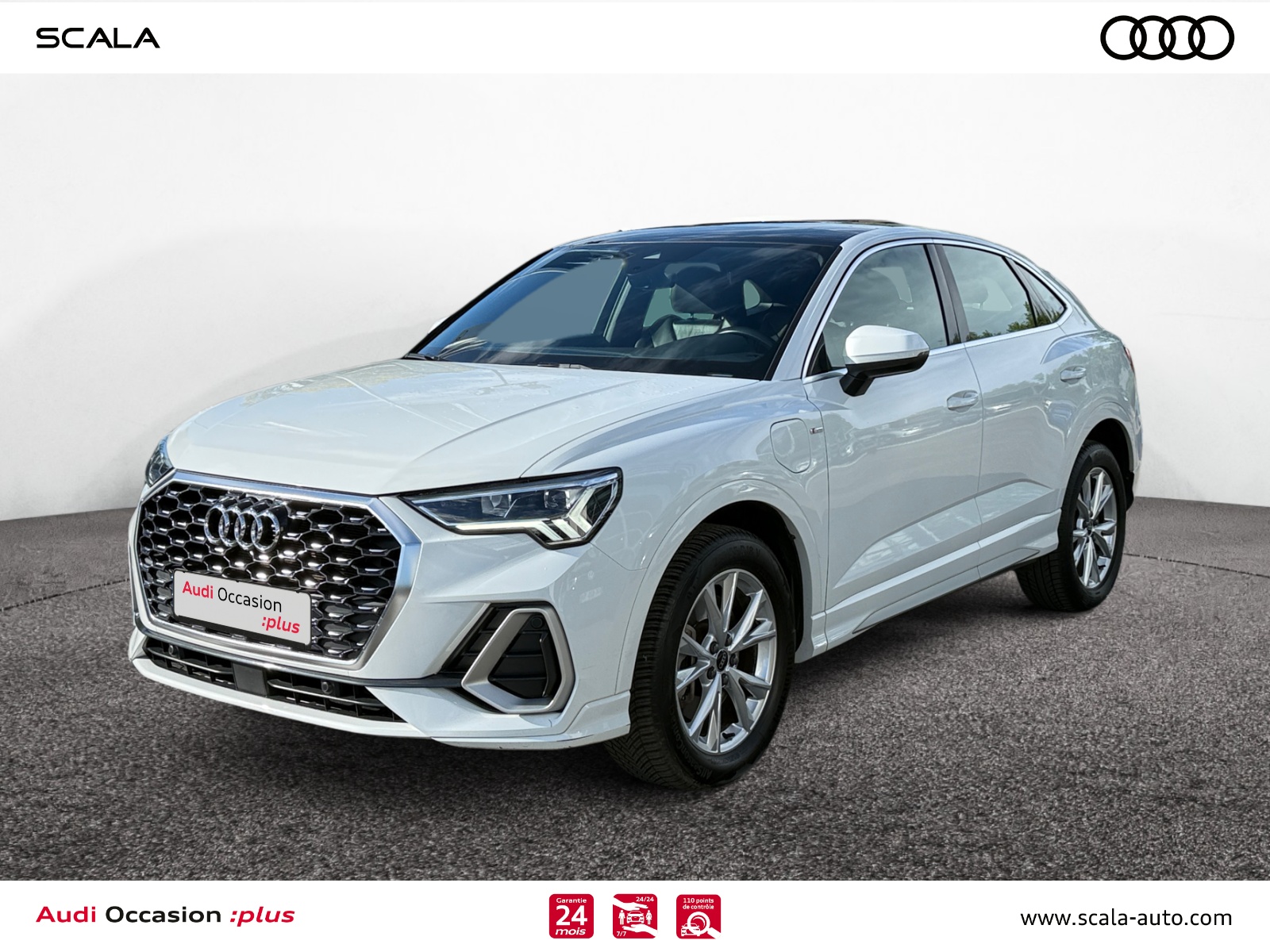 AUDI Q3 34+AVANT+GAUCHE