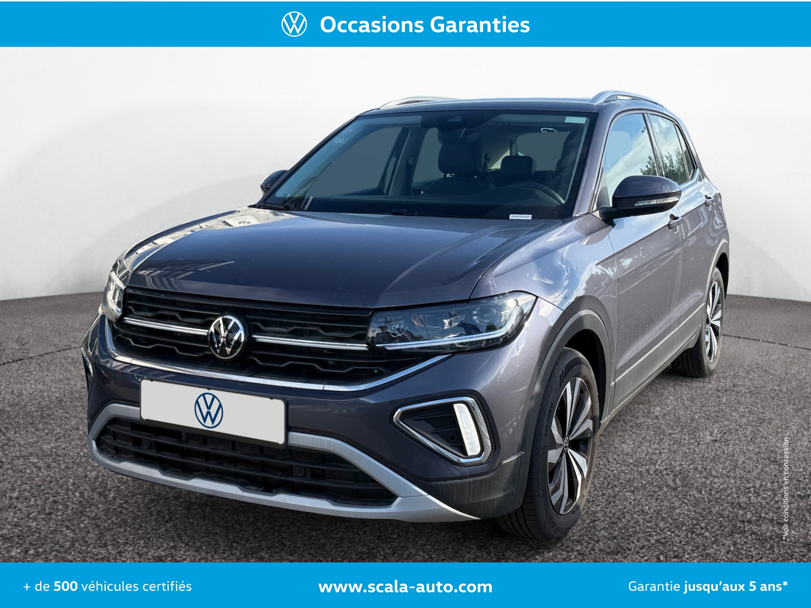 VOLKSWAGEN T CROSS 34+AVANT+GAUCHE