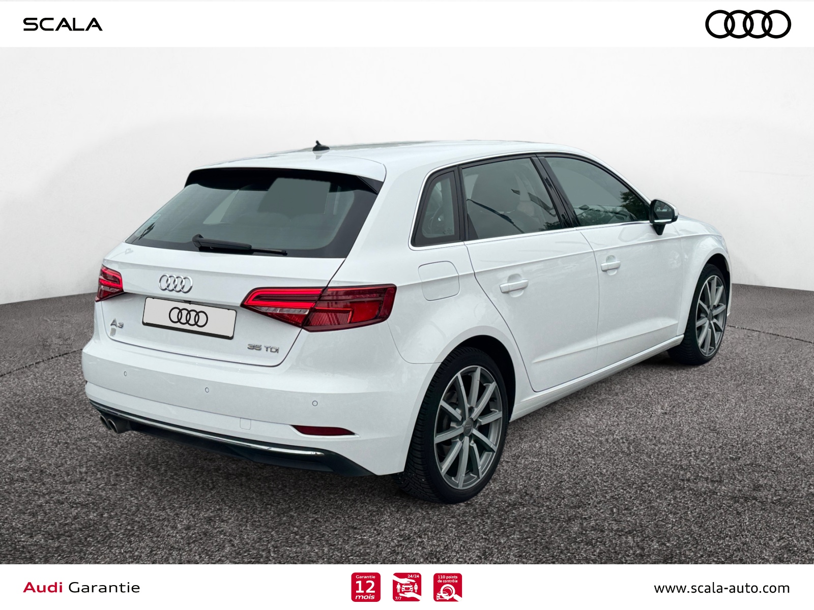 AUDI A3+SPORTBACK 34+ARRIERE+DROIT