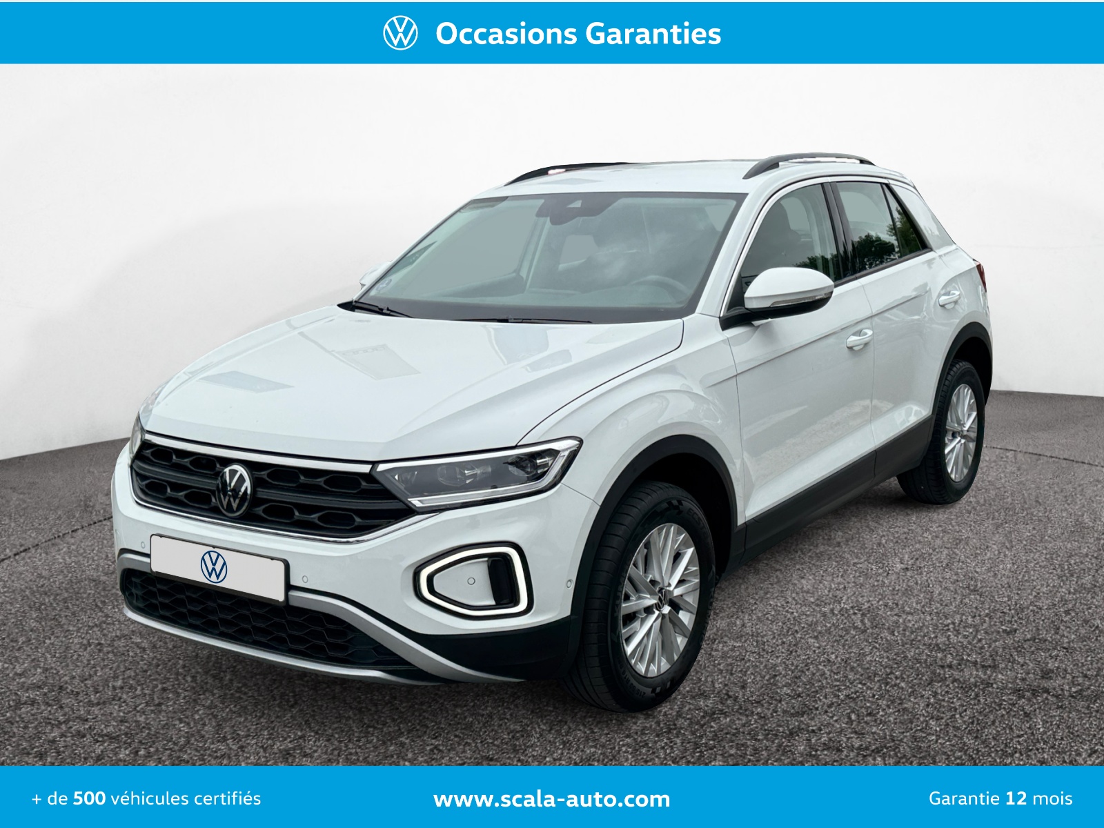 VOLKSWAGEN T ROC 34+AVANT+GAUCHE