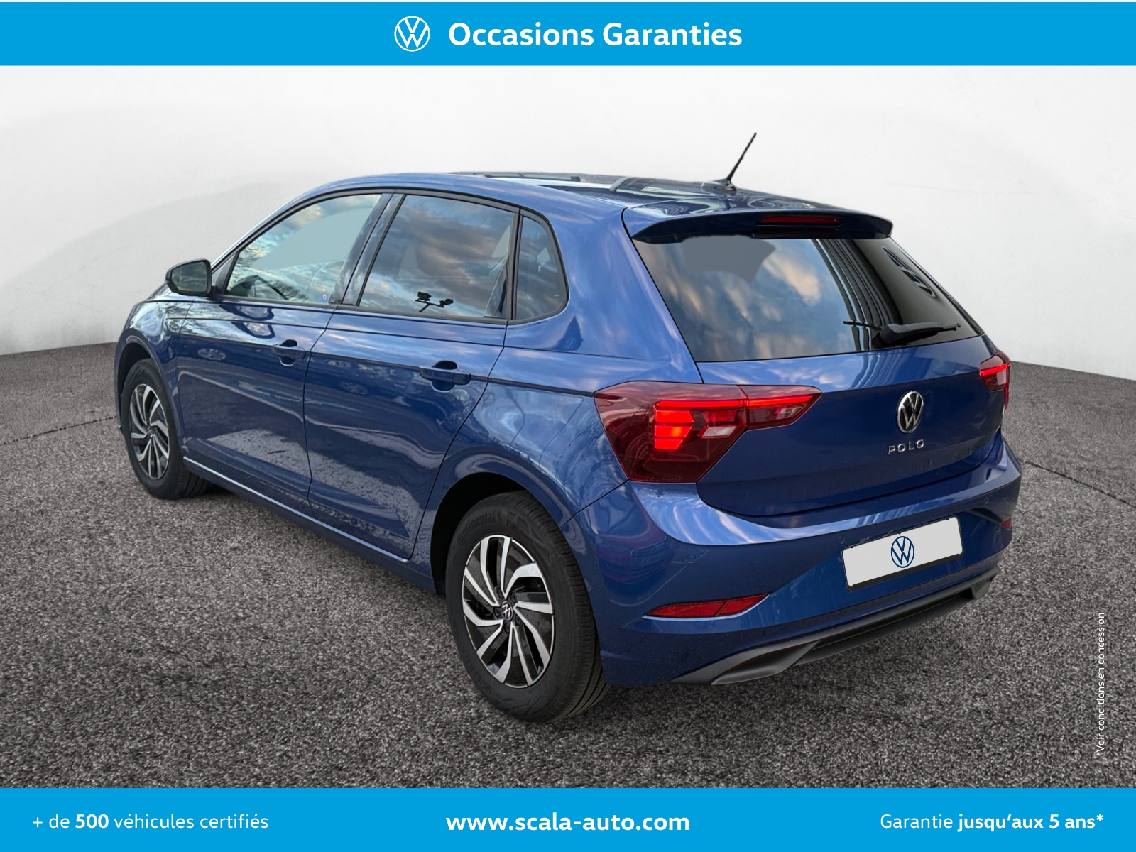 VOLKSWAGEN POLO 34+ARRIERE+GAUCHE