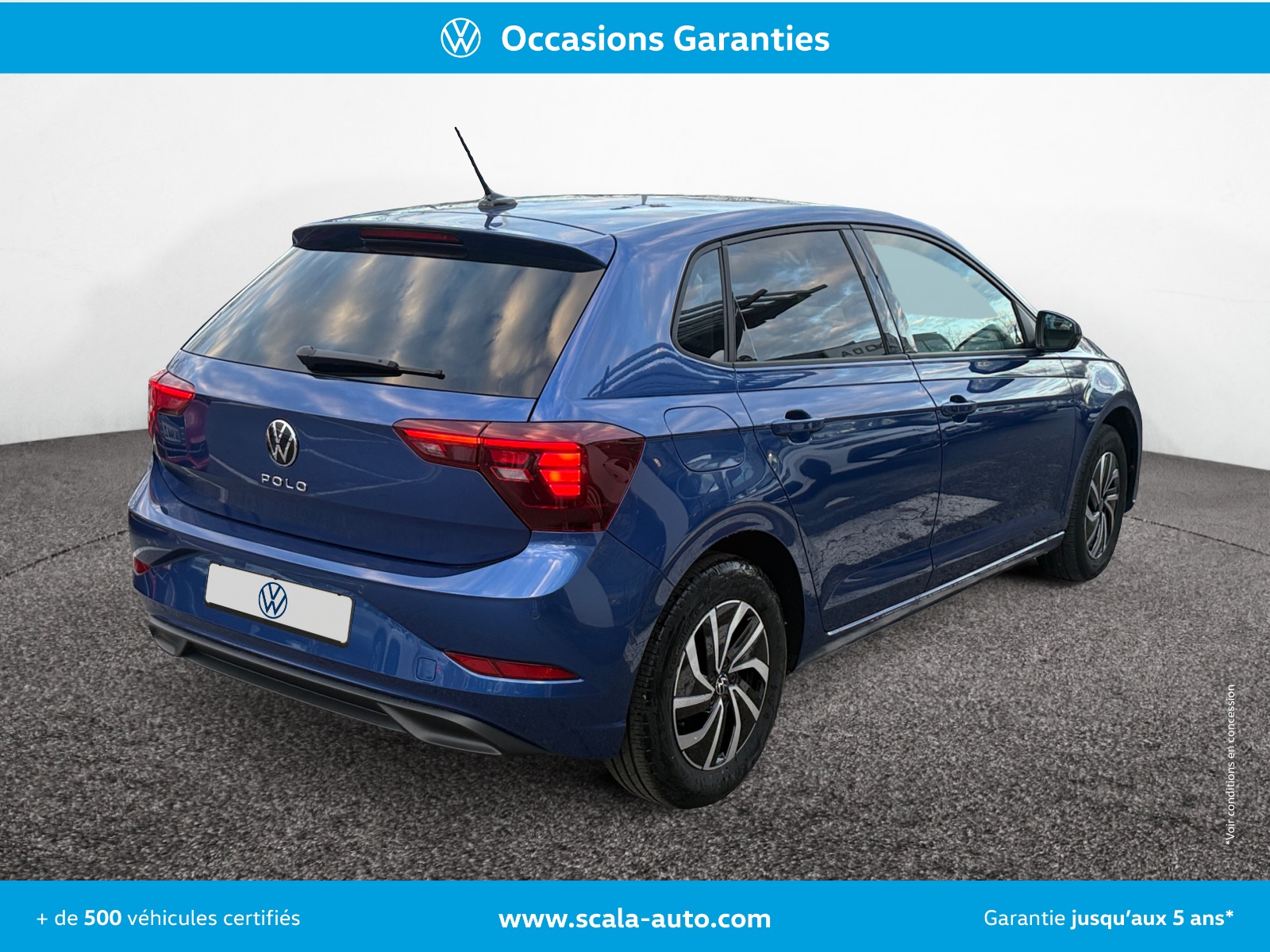 VOLKSWAGEN POLO 34+ARRIERE+DROIT
