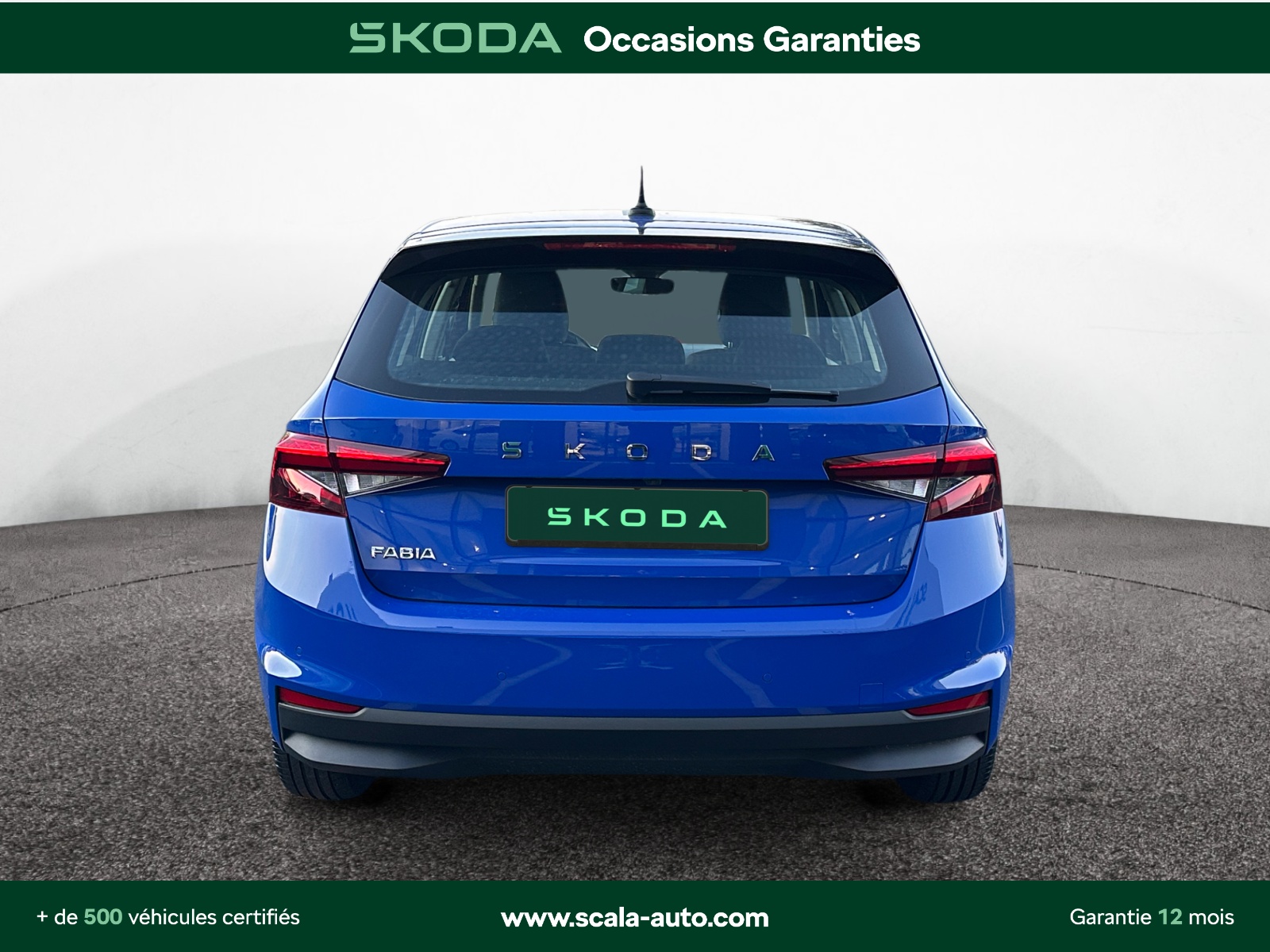 SKODA FABIA FACE+ARRIERE