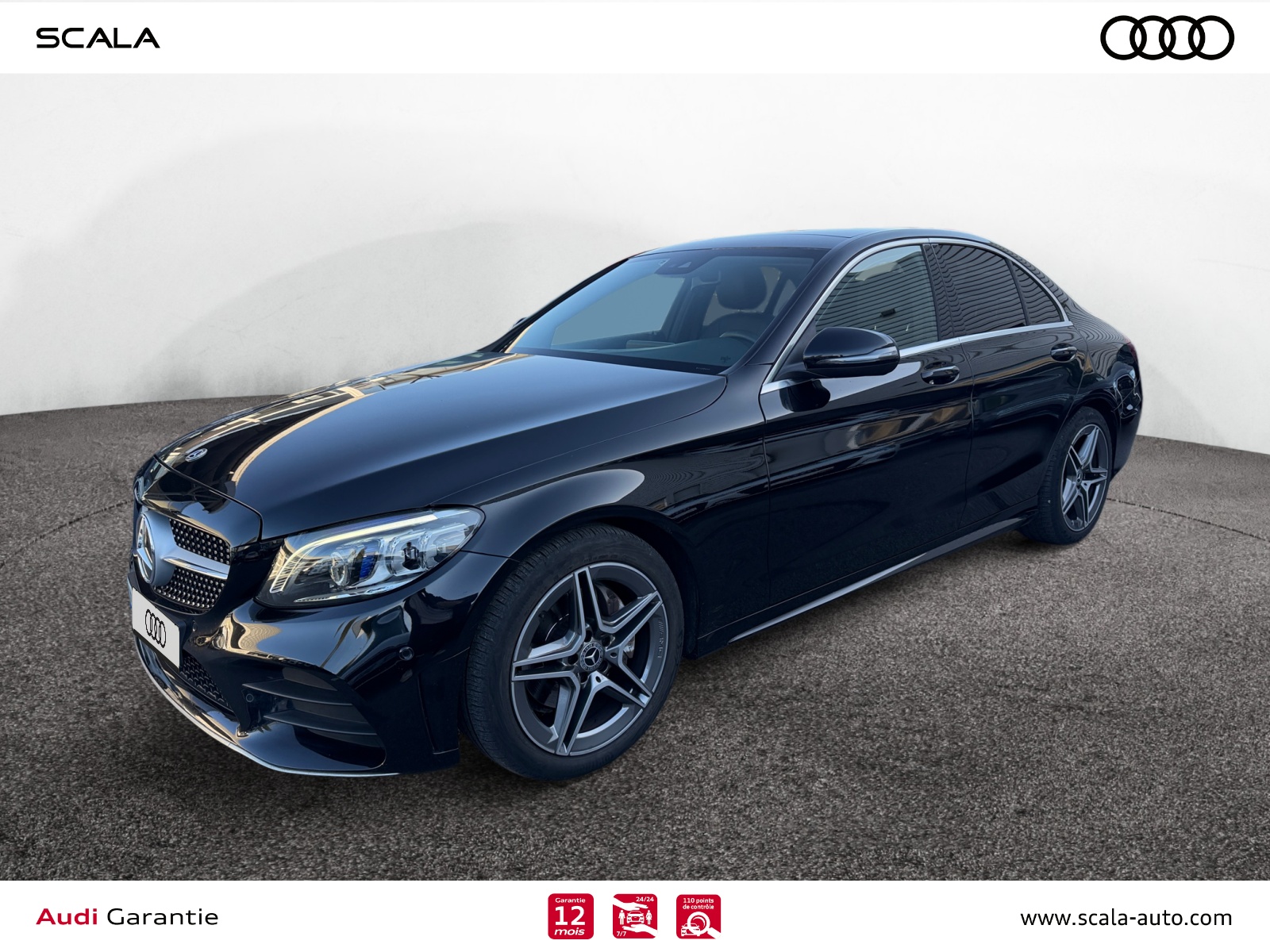 MERCEDES CLASSE+C 34+AVANT+GAUCHE