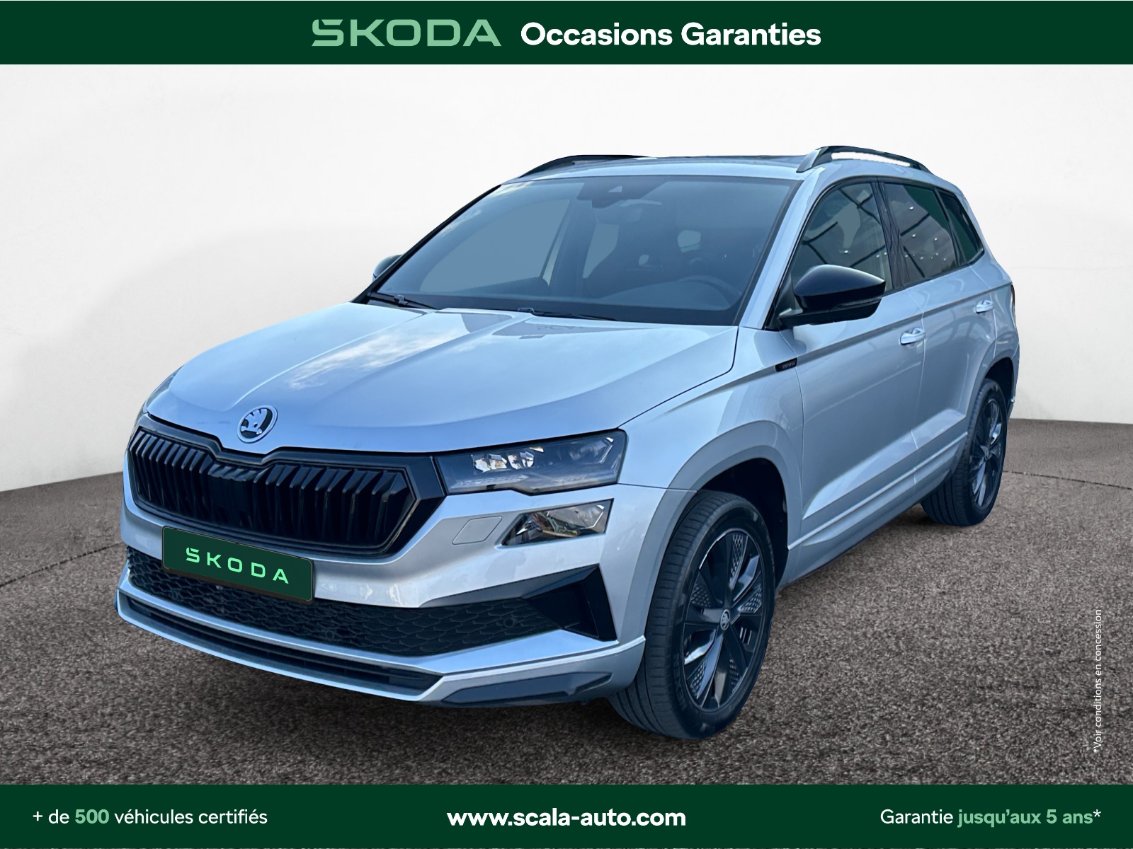SKODA KAROQ 34+AVANT+GAUCHE