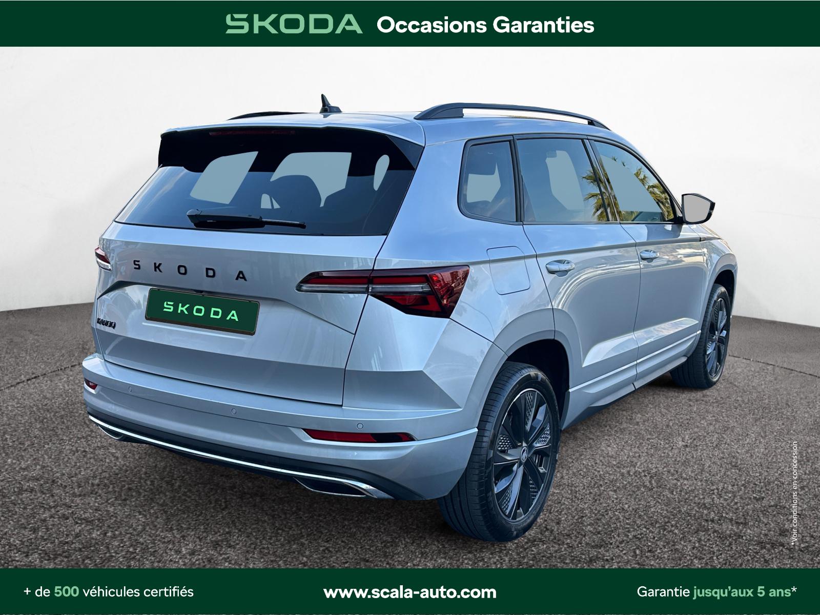 SKODA KAROQ 34+ARRIERE+DROIT