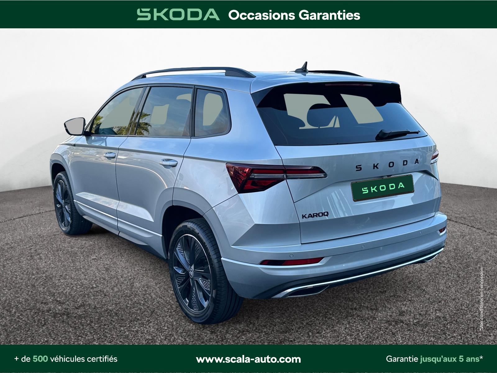 SKODA KAROQ 34+ARRIERE+GAUCHE