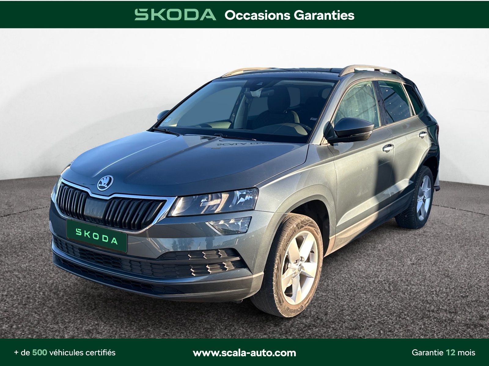 SKODA KAROQ 34+AVANT+GAUCHE