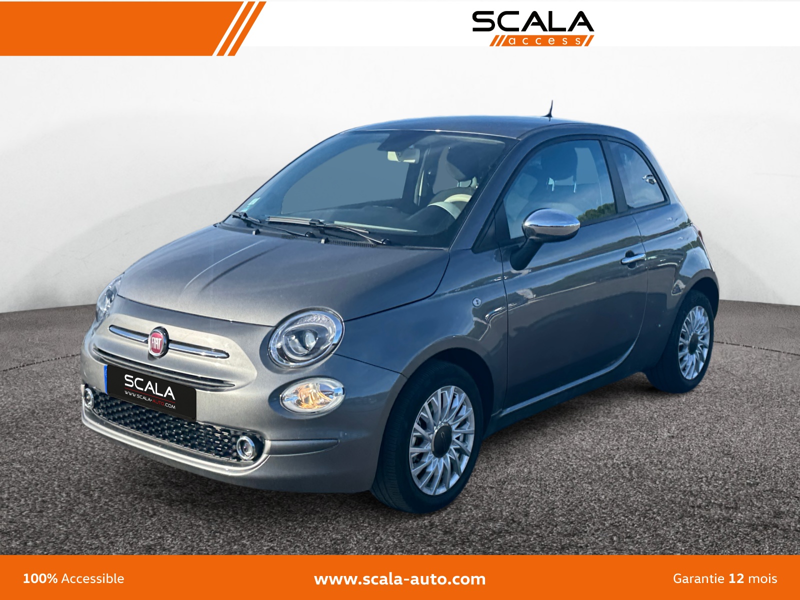 FIAT 500 34+AVANT+GAUCHE