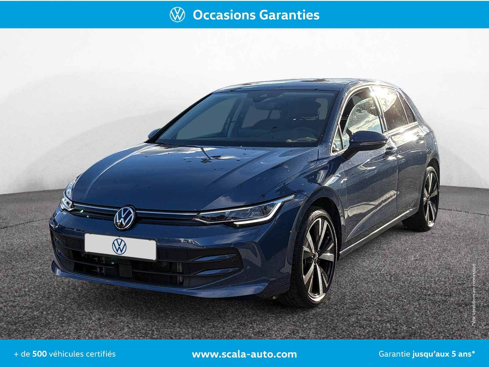 VOLKSWAGEN GOLF 34+AVANT+GAUCHE