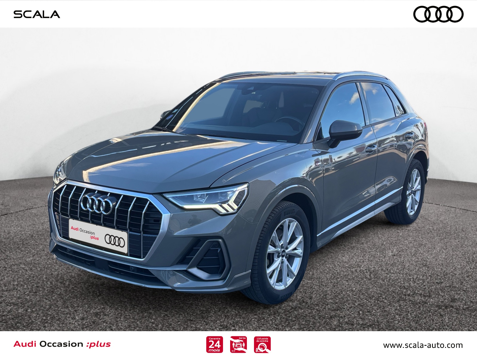 AUDI Q3 34+AVANT+GAUCHE