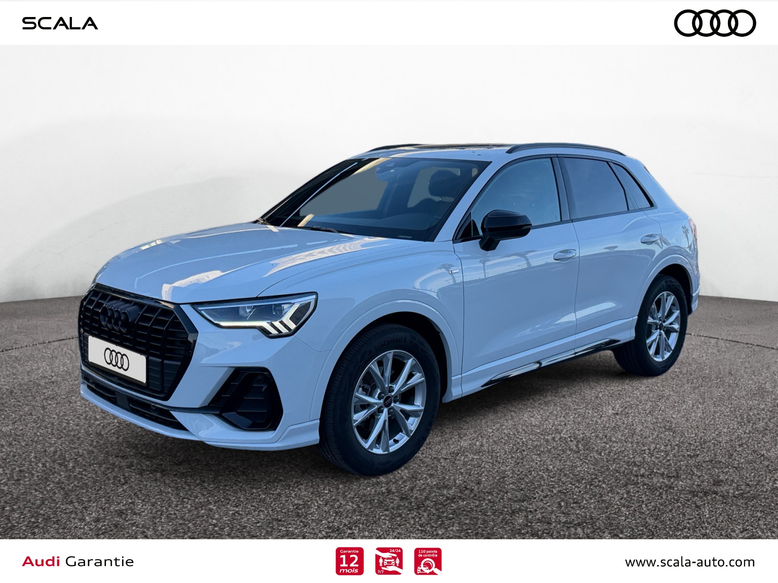 AUDI Q3 34+AVANT+GAUCHE