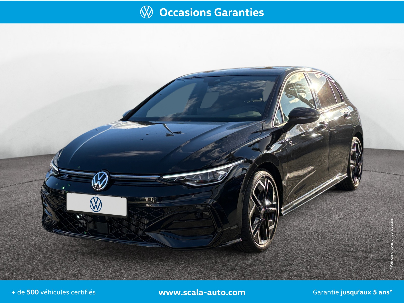 VOLKSWAGEN GOLF 34+AVANT+GAUCHE