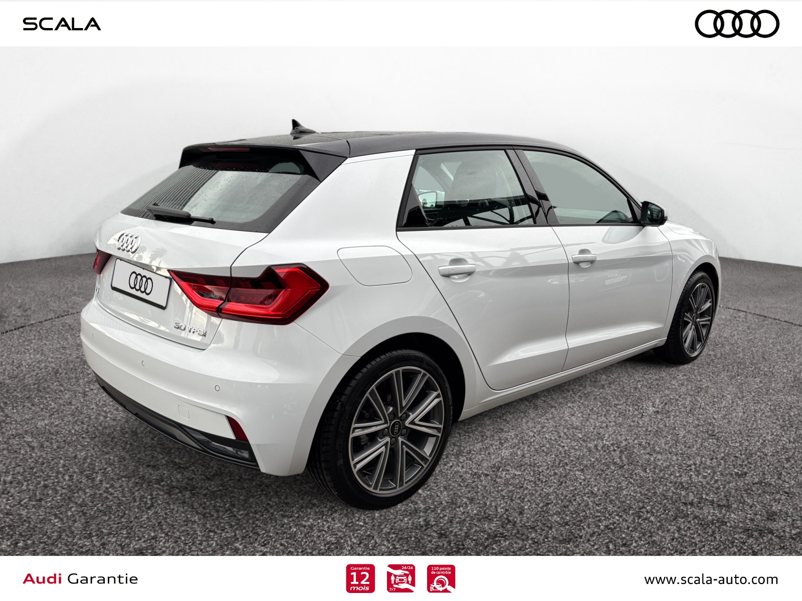 AUDI A1+SPORTBACK 34+ARRIERE+DROIT