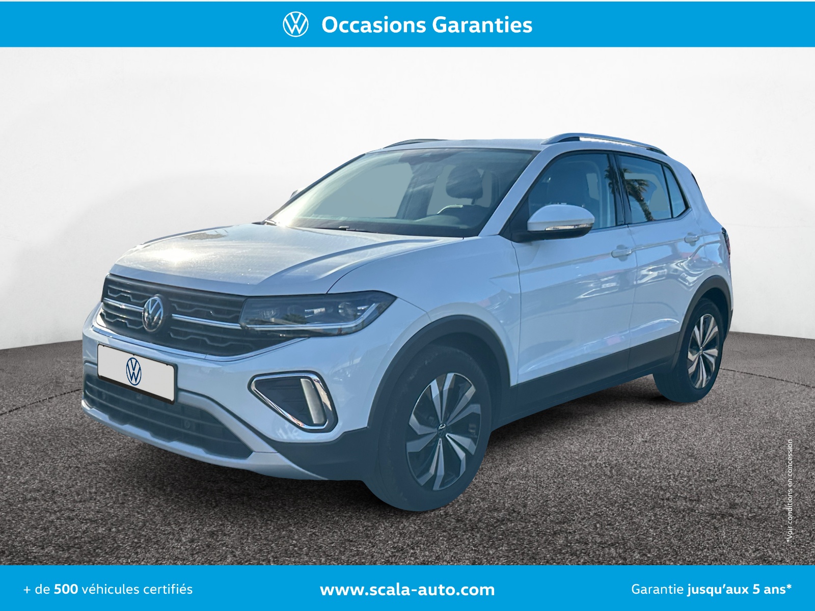 VOLKSWAGEN T CROSS 34+AVANT+GAUCHE