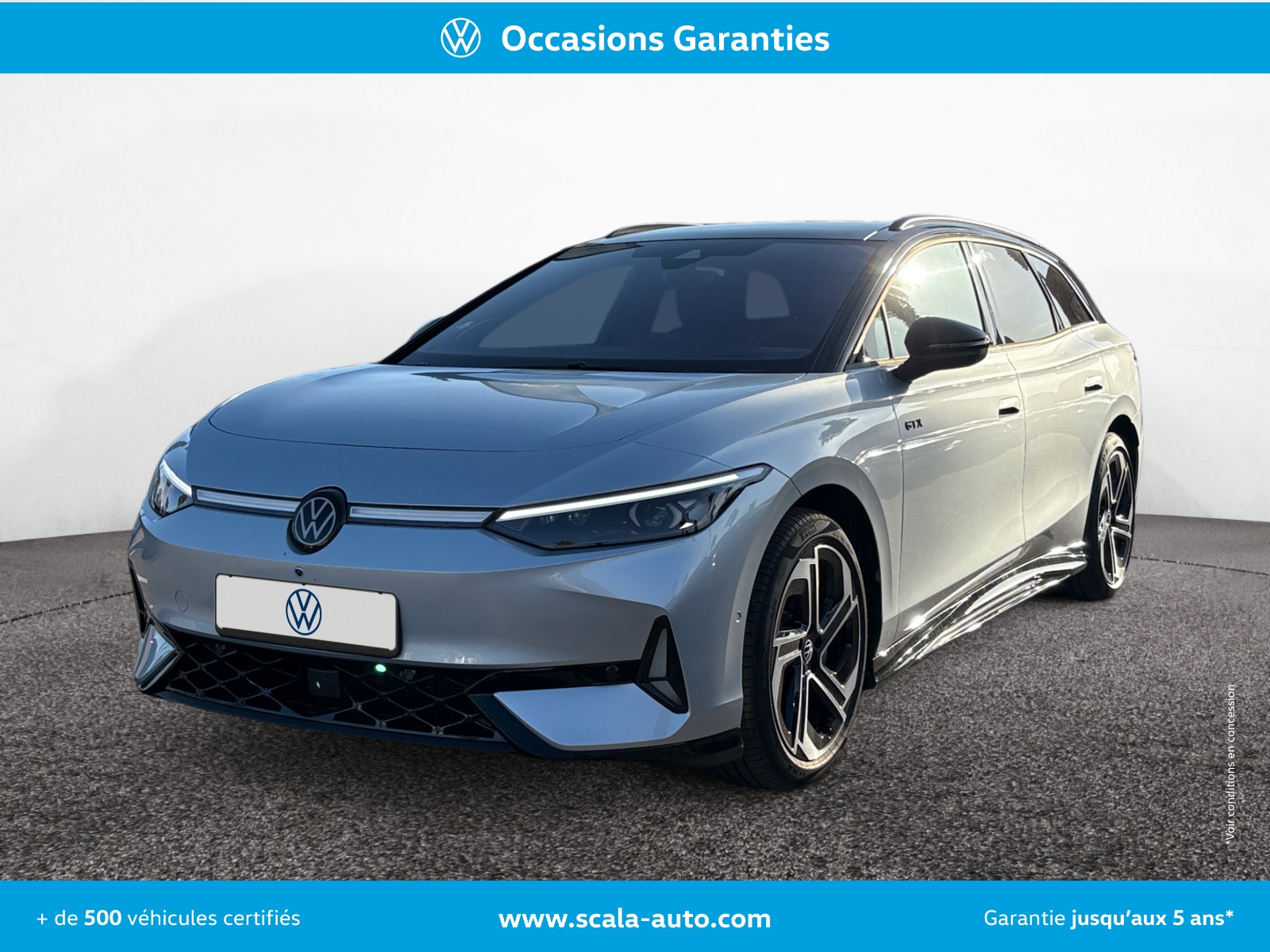 VOLKSWAGEN ID7+TOURER 34+AVANT+GAUCHE