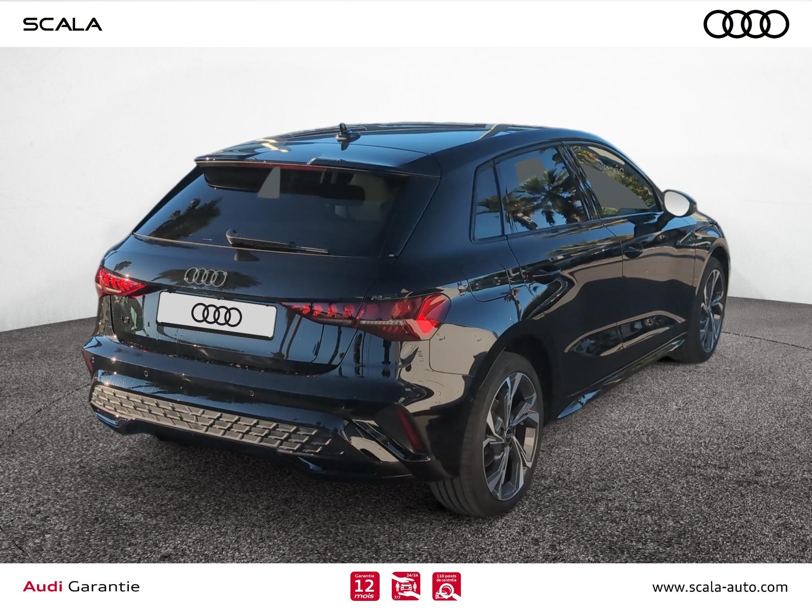 AUDI A3+SPORTBACK 34+ARRIERE+DROIT