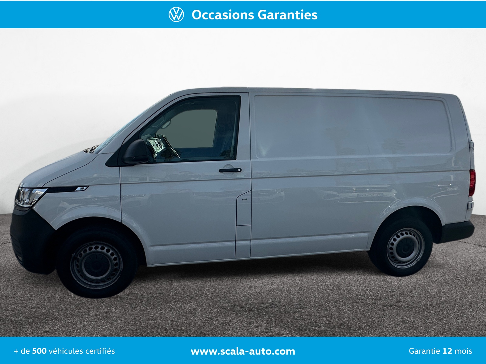 VOLKSWAGEN+UTILITAIRES TRANSPORTER+61+VAN PROFIL+GAUCHE