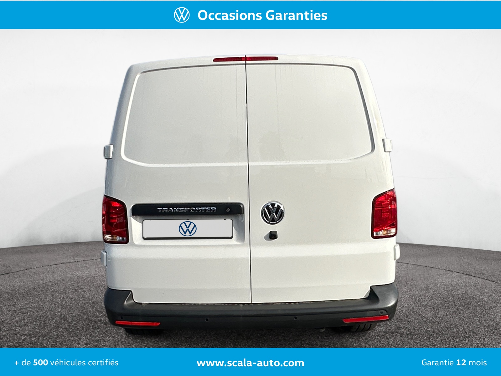 VOLKSWAGEN+UTILITAIRES TRANSPORTER+61+VAN FACE+ARRIERE