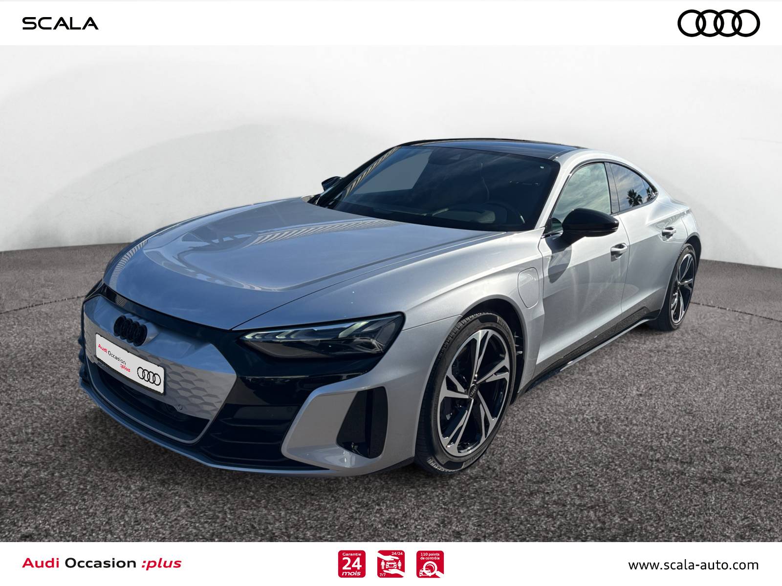 AUDI E TRON+GT 34+AVANT+GAUCHE