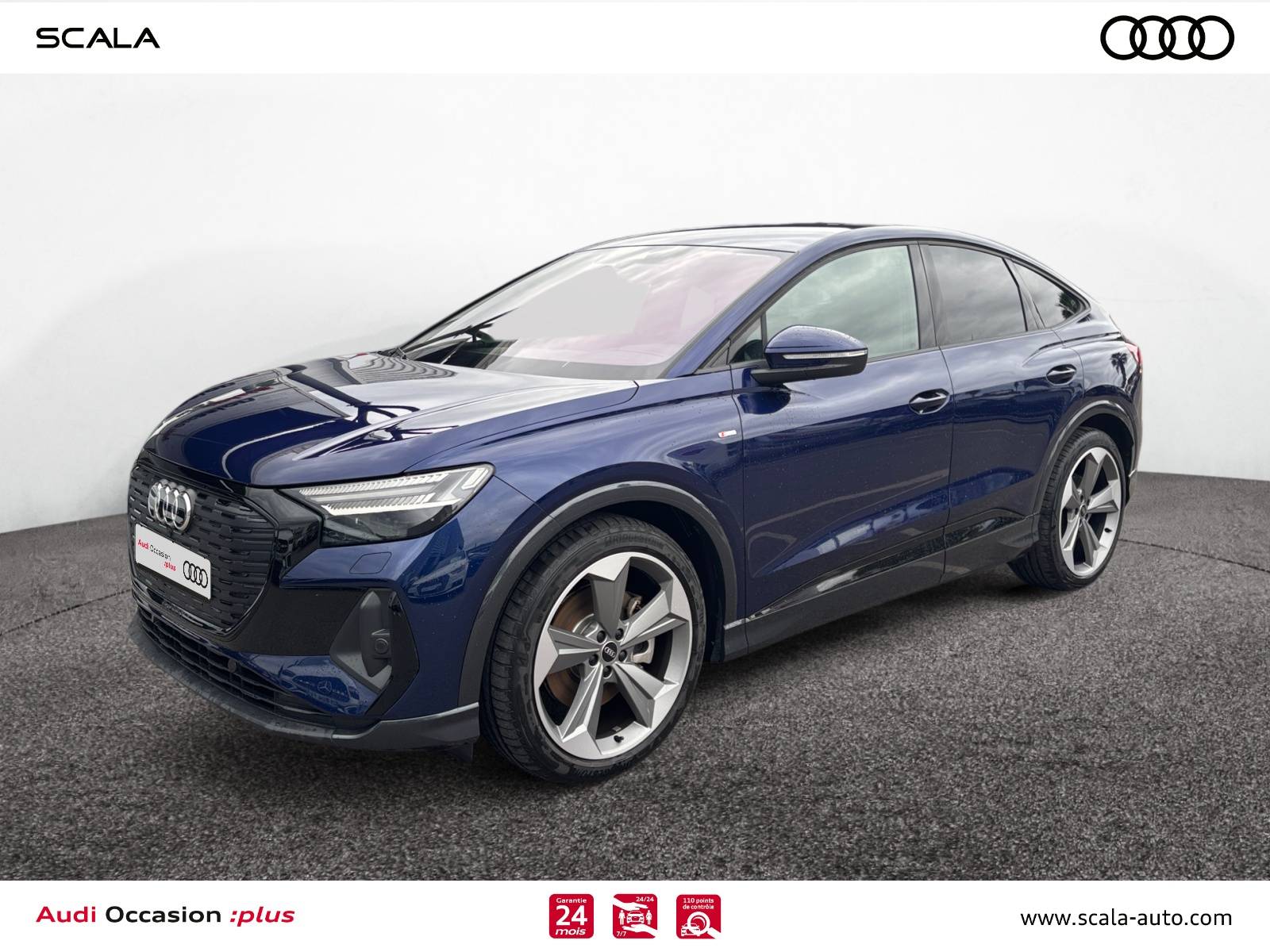 AUDI Q4+E TRON+SPORTBACK 34+AVANT+GAUCHE