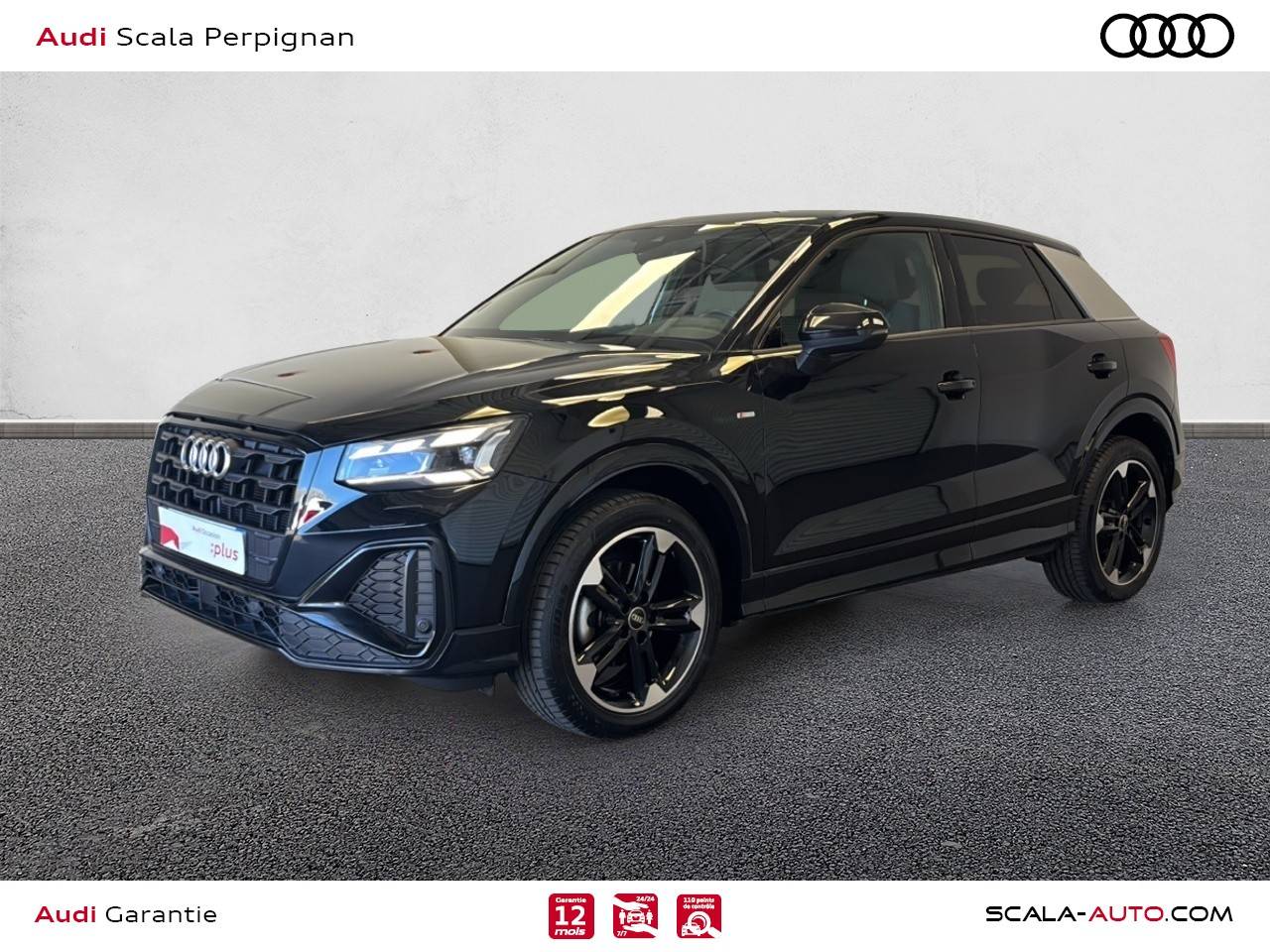 AUDI Q2 34+AVANT+GAUCHE