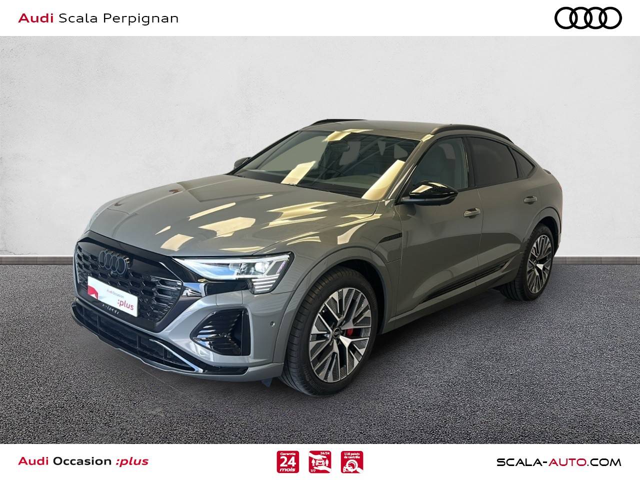 AUDI Q8+E TRON+SPORTBACK 34+AVANT+GAUCHE