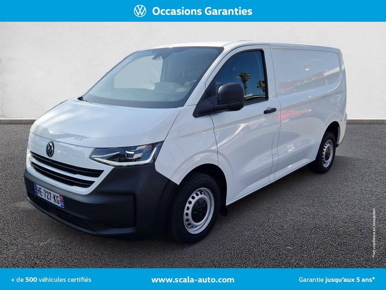 VOLKSWAGEN+UTILITAIRES TRANSPORTER+VAN 34+AVANT+GAUCHE