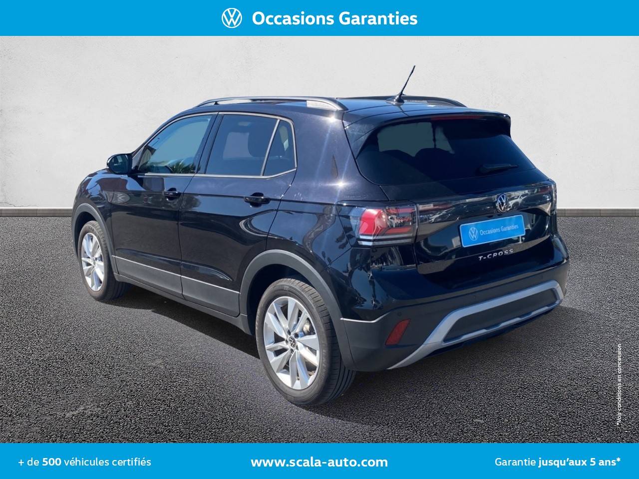 VOLKSWAGEN T CROSS 34+ARRIERE+GAUCHE