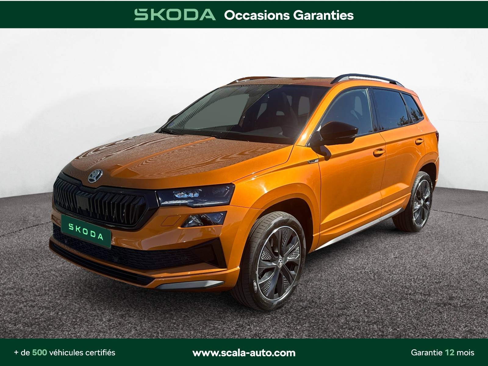 SKODA KAROQ 34+AVANT+GAUCHE