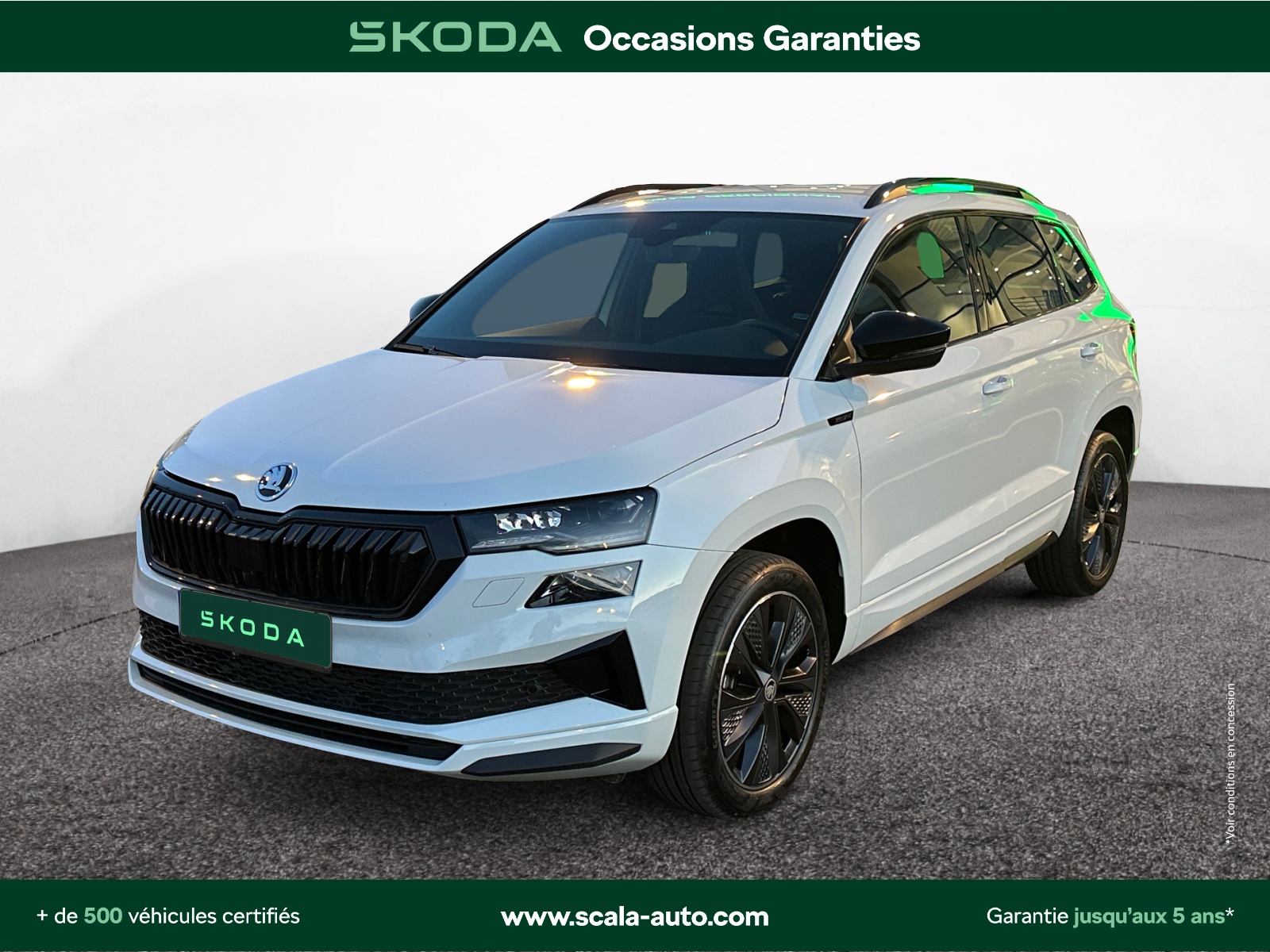 SKODA KAROQ 34+AVANT+GAUCHE