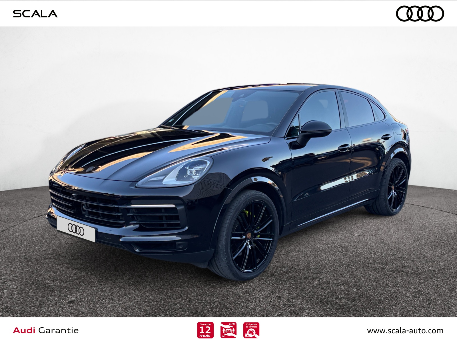 PORSCHE CAYENNE 34+AVANT+GAUCHE