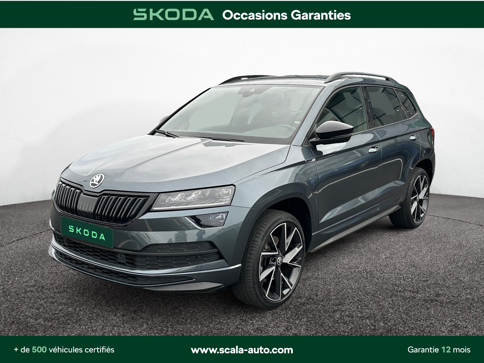 SKODA KAROQ 34+AVANT+GAUCHE