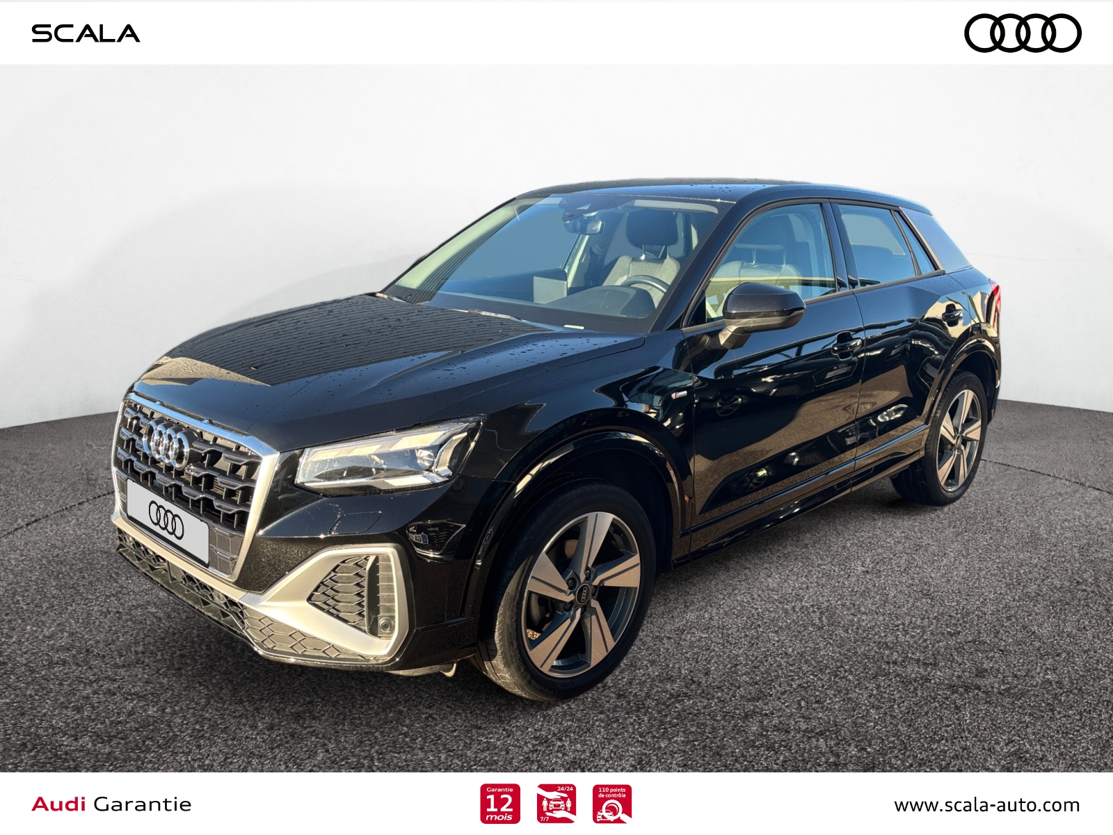AUDI Q2 34+AVANT+GAUCHE