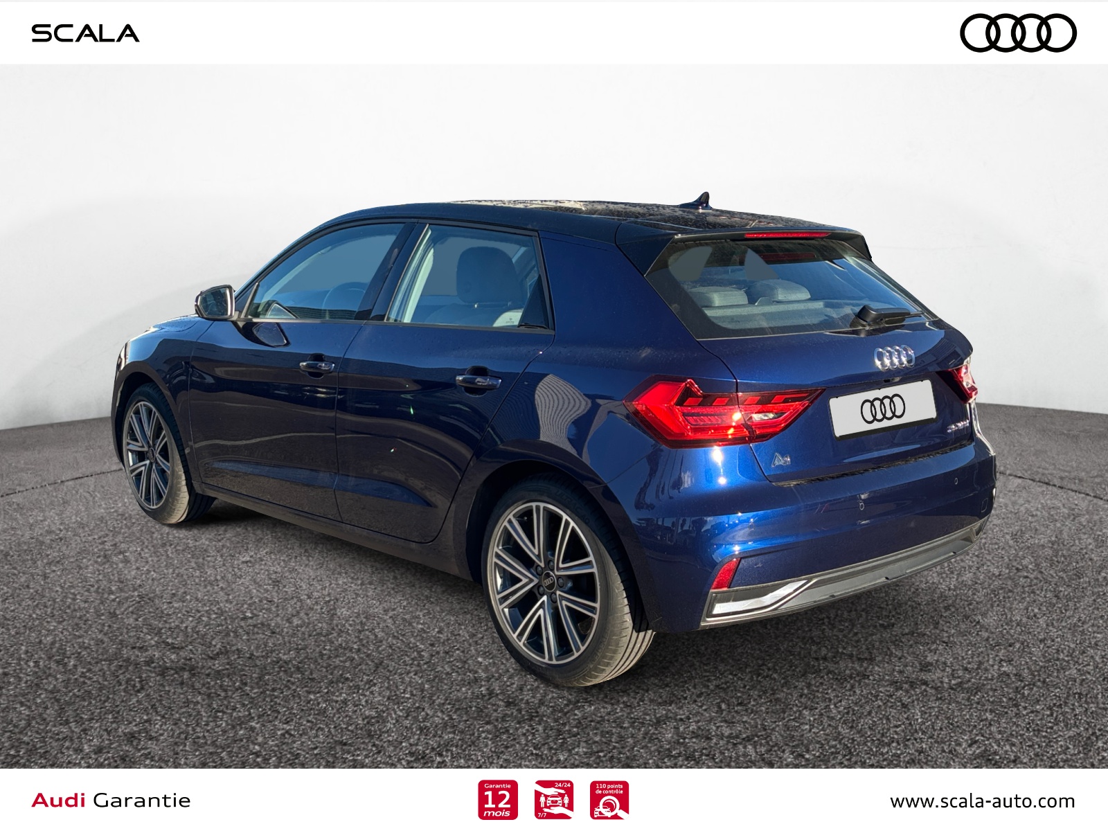 AUDI A1+SPORTBACK 34+ARRIERE+GAUCHE